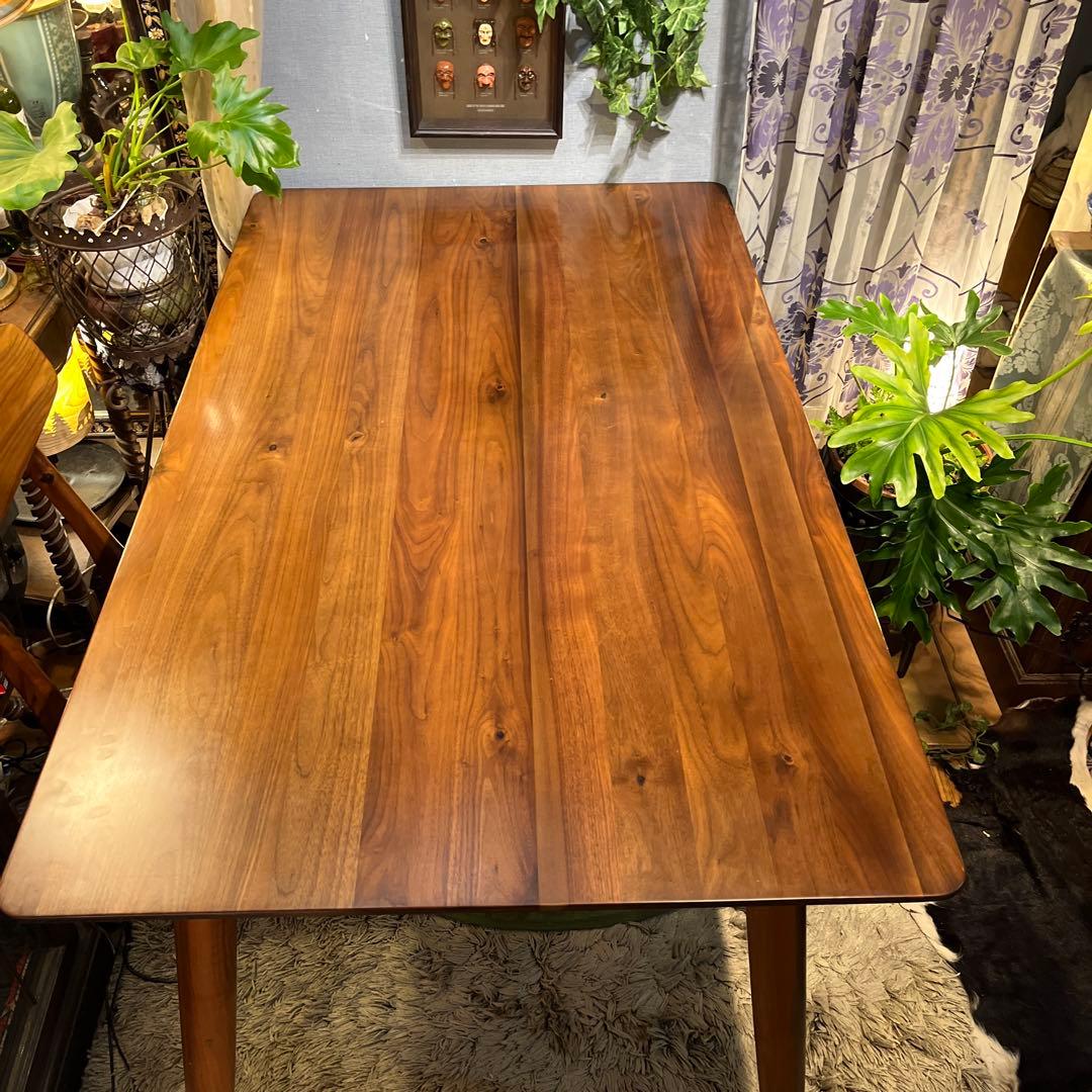 黒ぶたどん Sale ヴィンテージ ウォールナット１３５ダイニングテーブル