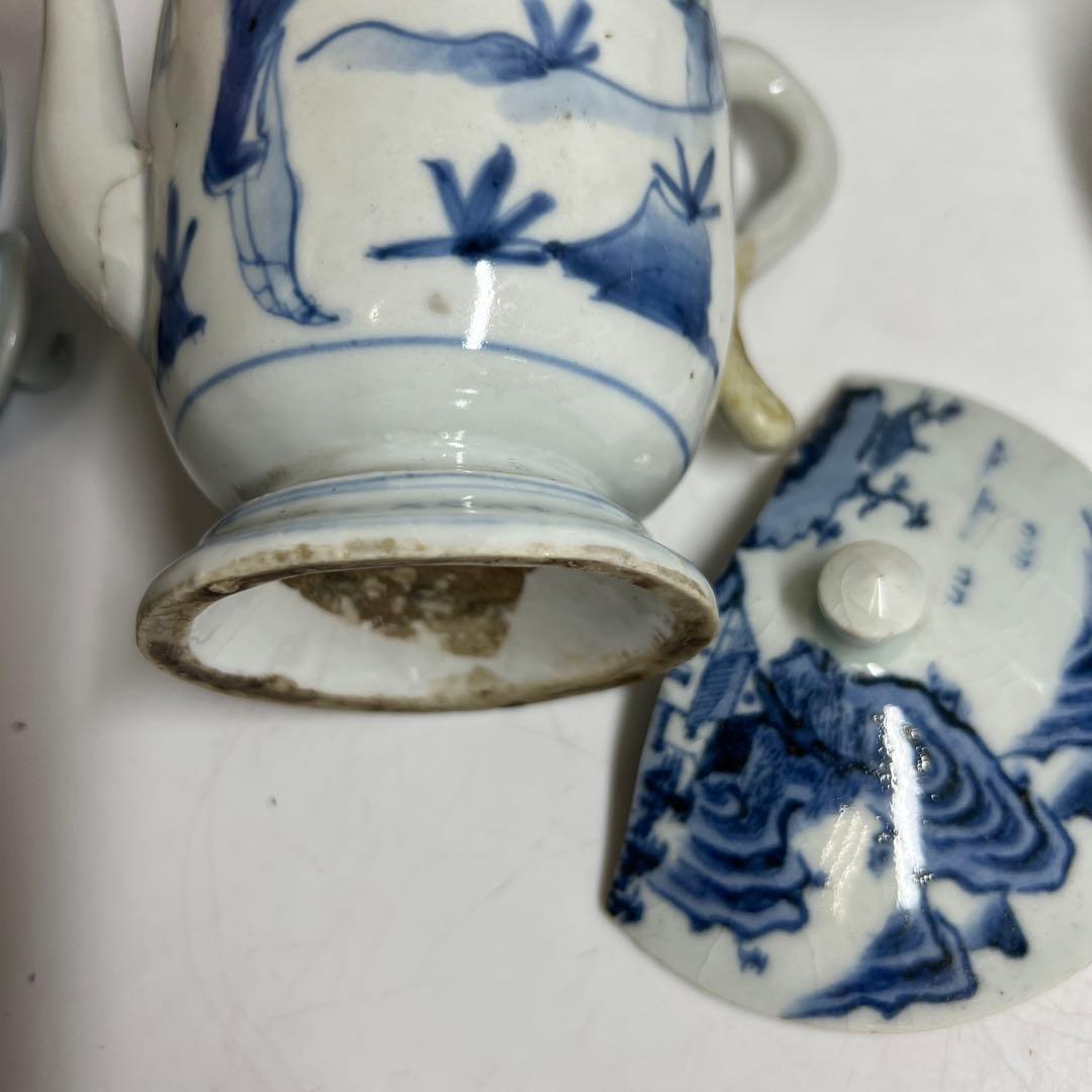 中国清時代　水次、古伊万里水次、膾皿色々　東Y7-1223③タカト