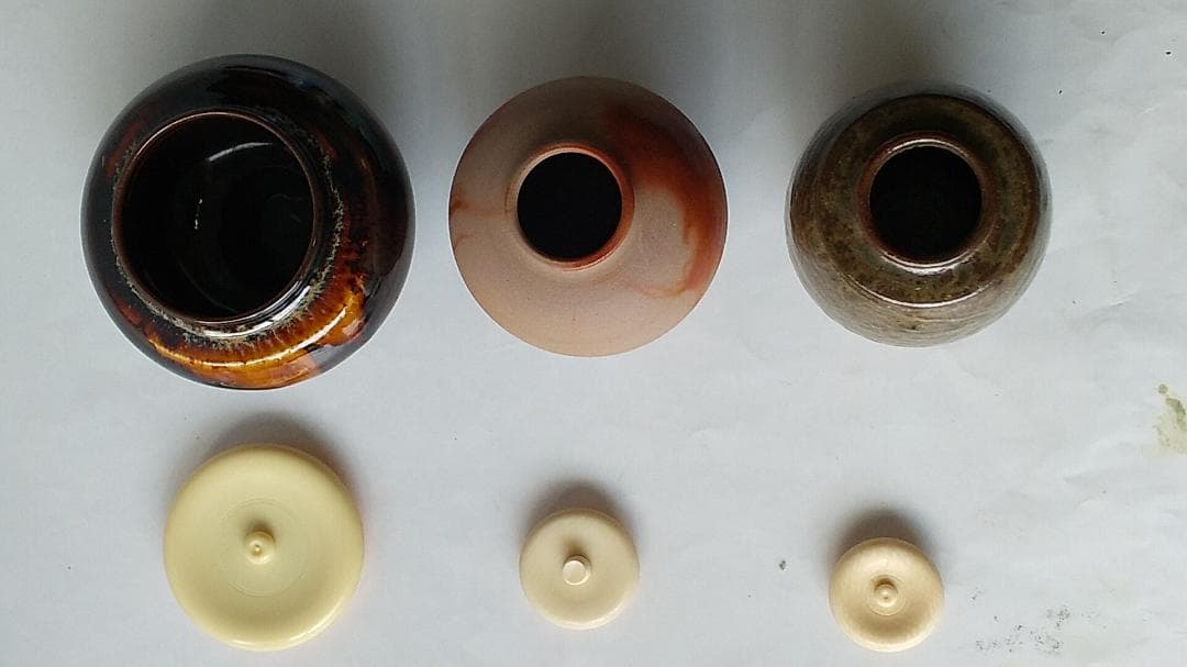 備前 火襷焼 文琳 陶峰 丹波焼 肩衝 尾中窯 信水 大海 洛東定一 茶入 新品