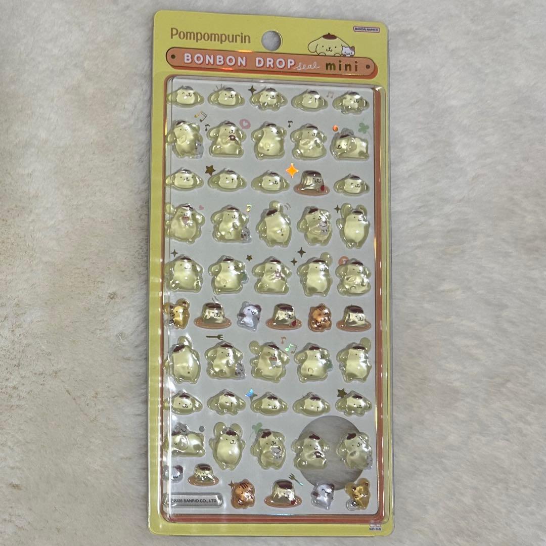 【正規品】サンリオ　ボンボンドロップシールmini コンプ 8種セット