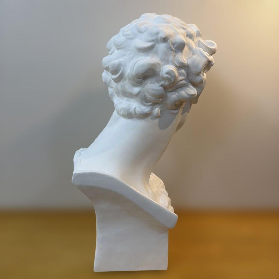 ジュリアーノ メディチ 石膏像 胸像 HORI SEKKO