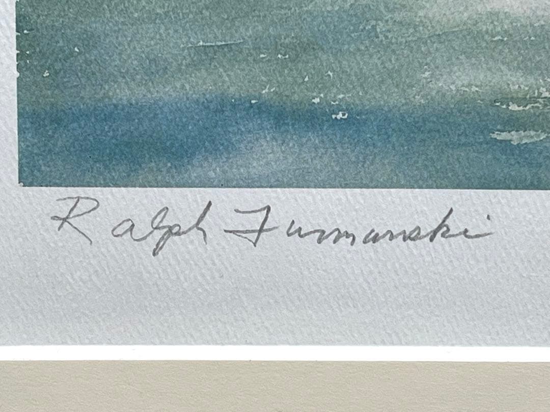 真作保証 ラルフ・ファーマンスキ 「autumn Golf」 リトグラフ 良品