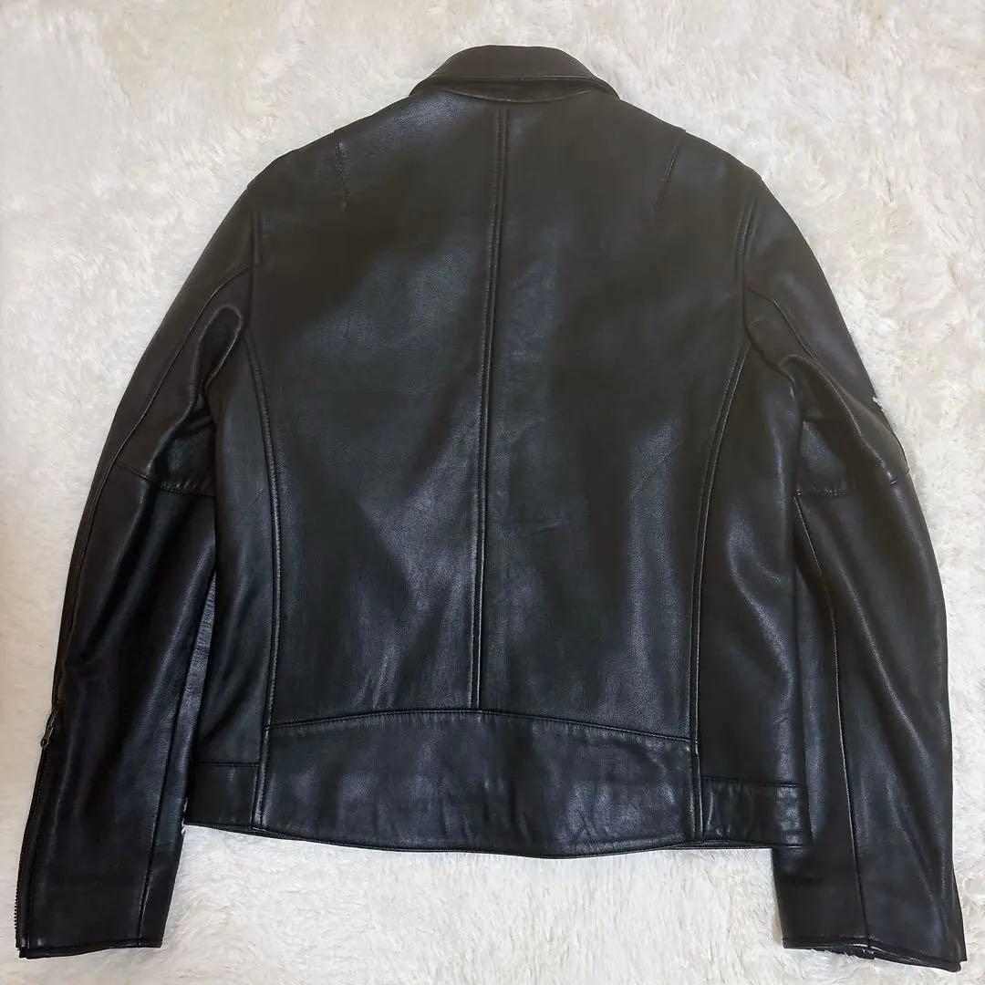 極美品☆ジャーナルスタンダード シープスキン レザー ライダース 革ジャン