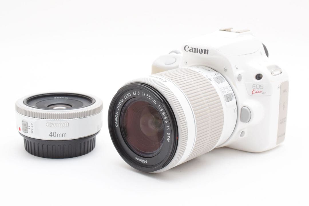 【美品】キヤノン CANON EOS KISS X7 ダブルズームキット