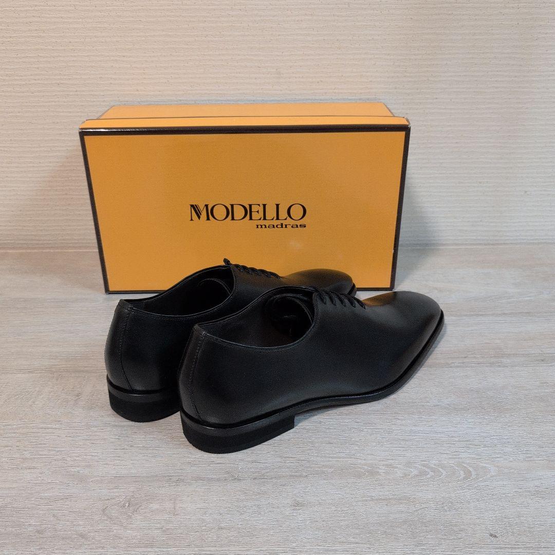 新品未使用★MODELLO ドレスシューズ DM8705 25.5cm ブラック