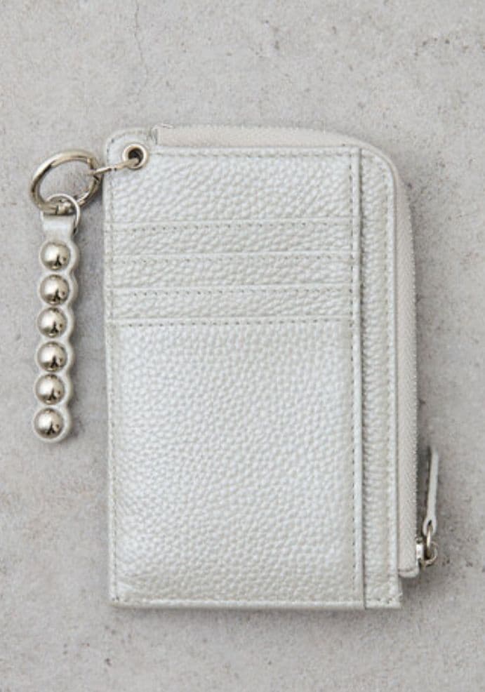 ear PAPILLONNER スタッズフラグメントケース シルバー