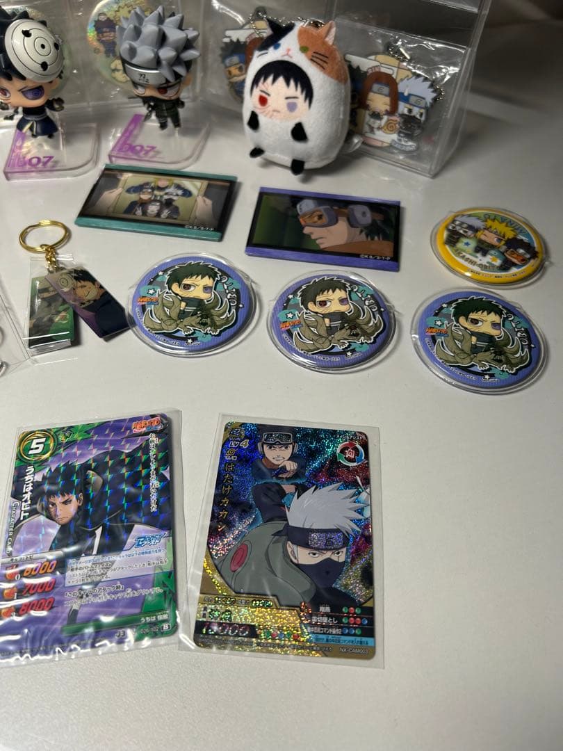 NARUTO ナルト　NARUTO展　うちはオビト　トビ　うちはマダラ　缶バッジ