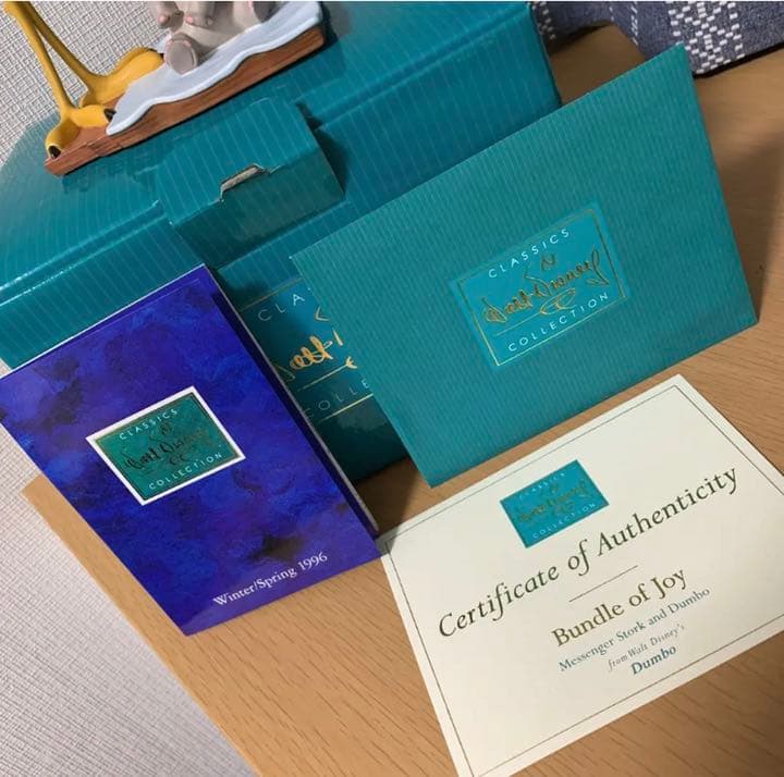 ディズニー wdcc ダンボ　喜びのかたまりダンボとコウノトリ 絶盤　廃盤　希少