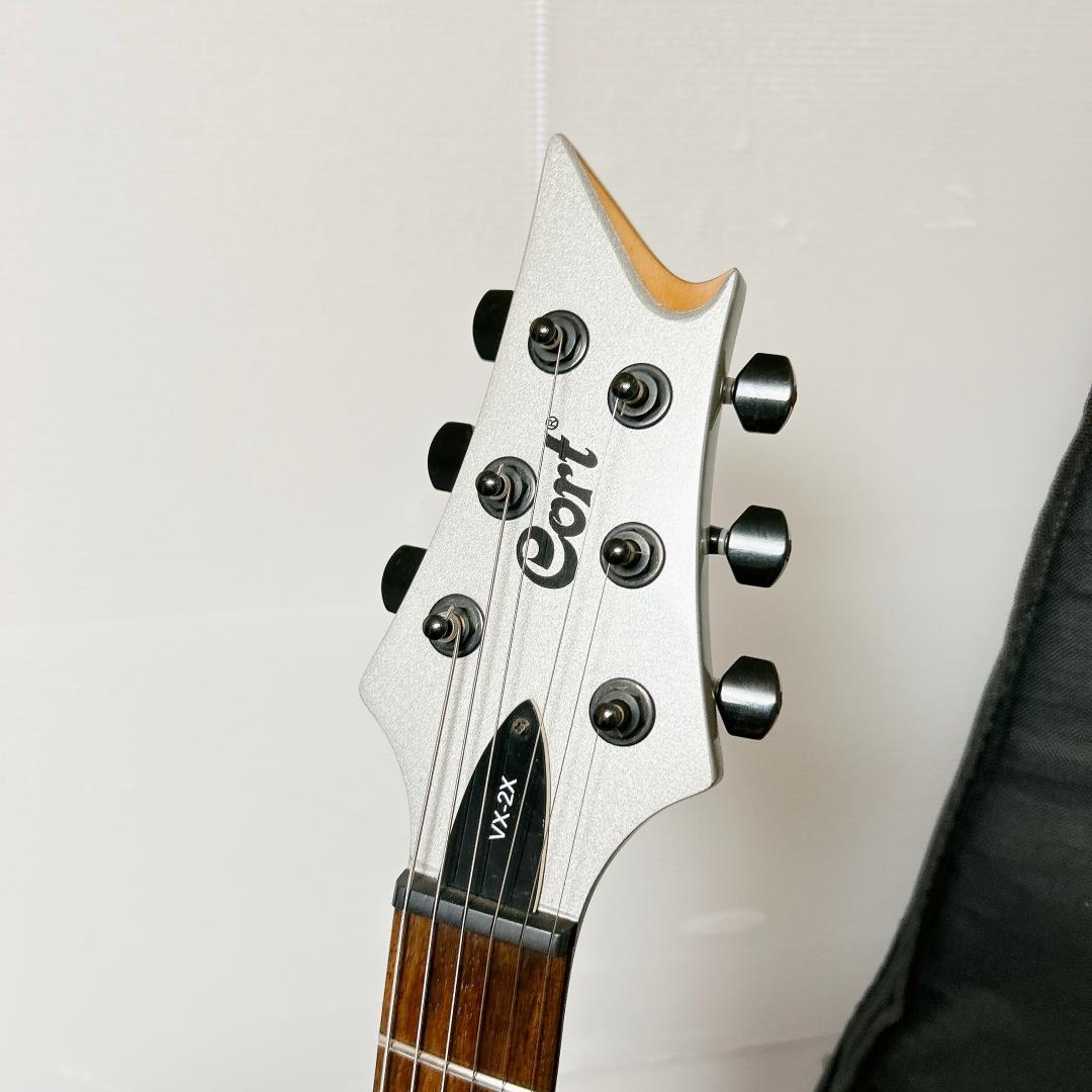 美品 Cort Explorer エクスプローラー VX-2X グレー