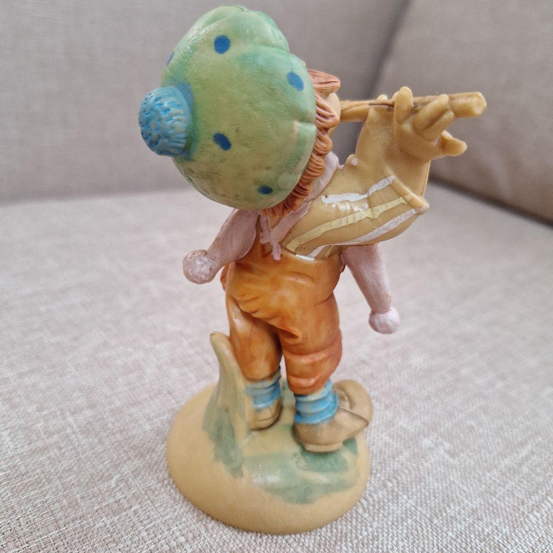 未使用保管品　アンティーク　フィギュア　刻印あり