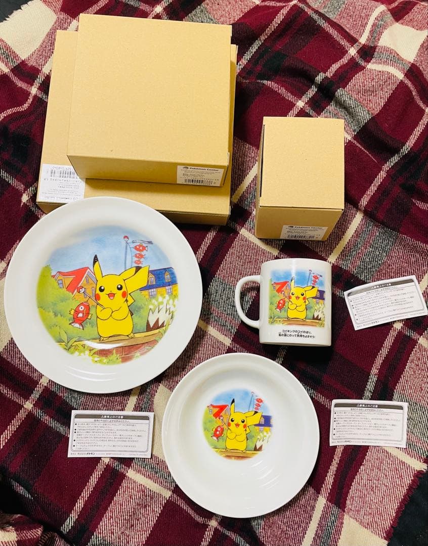 マンスリーピカチュウ 2005年 5月 マグカップ お皿セット