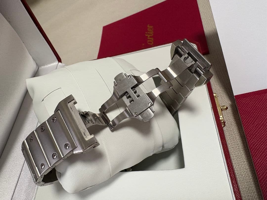 し*け様 カルティエ CARTIER W200737G サントス100LM 自動