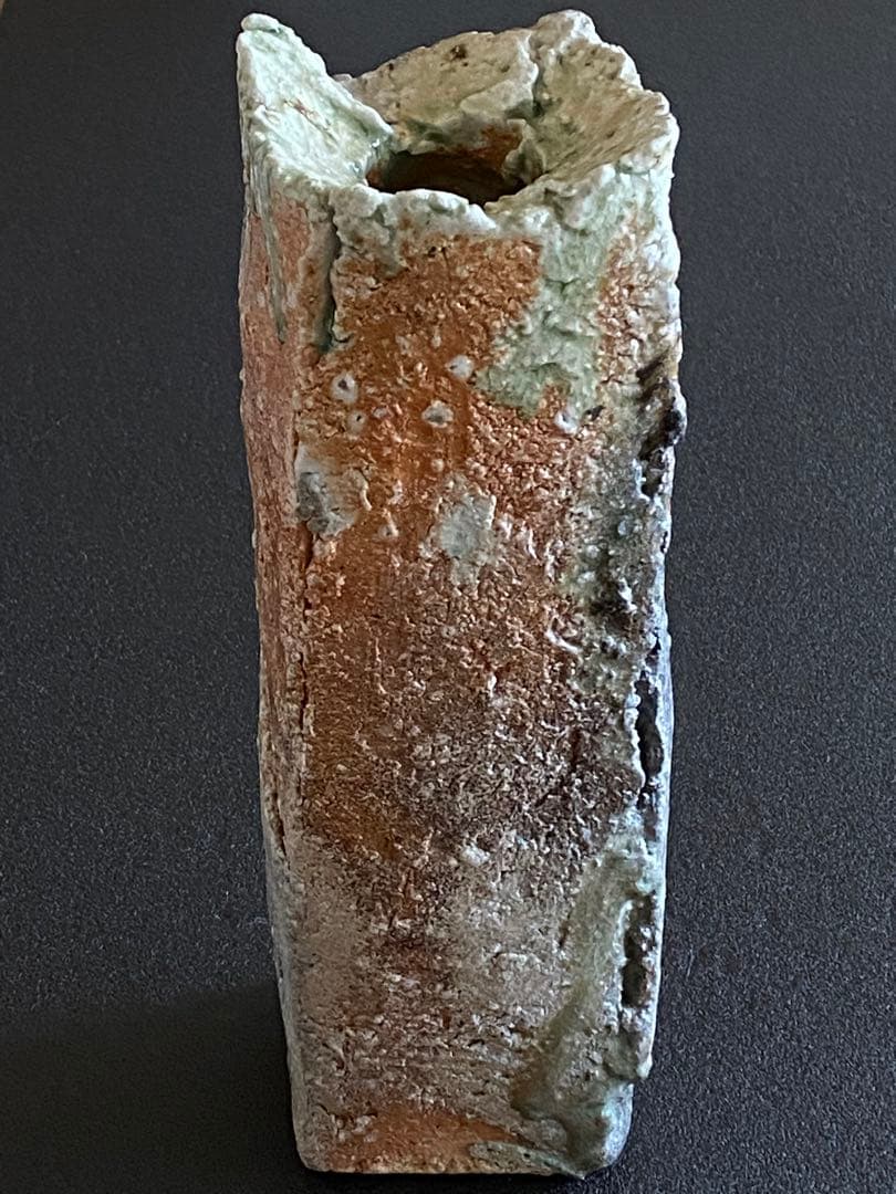 信楽焼　花瓶　花器　花入　井村侊生　　#3405