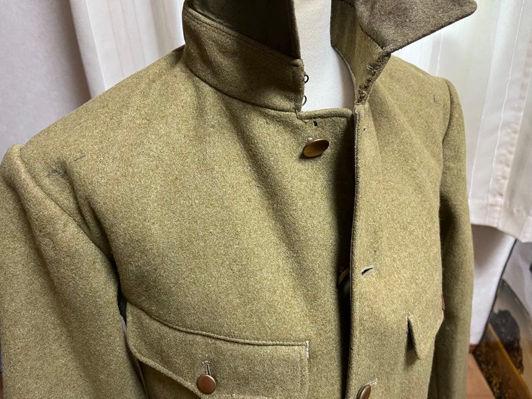 旧日本陸軍 兵士用 昭五式改折襟 軍衣 軍服 昭5式 軍衣
