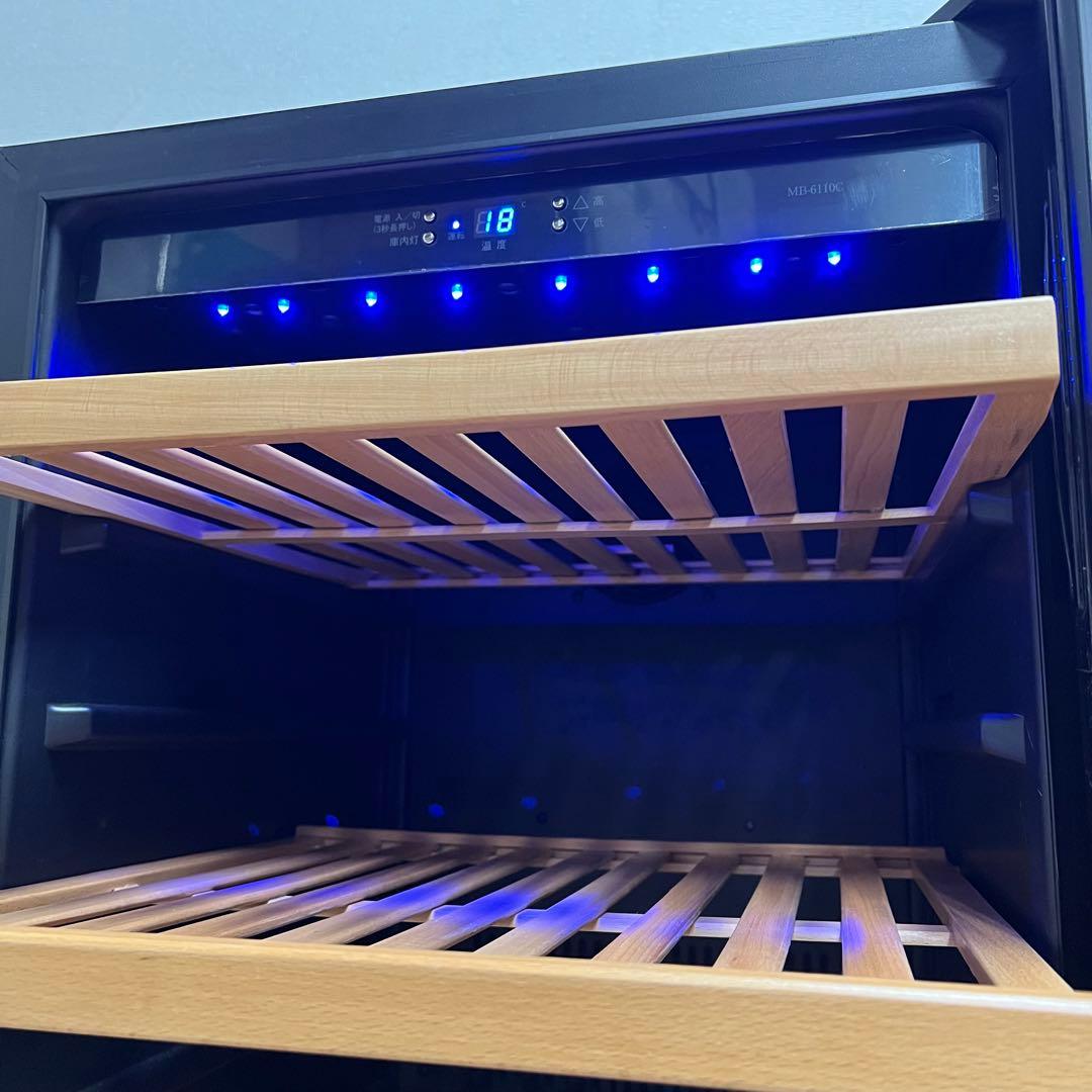 三ツ星貿易 エクセレンス ワインセラー 110L 32本収納 MB-6110C