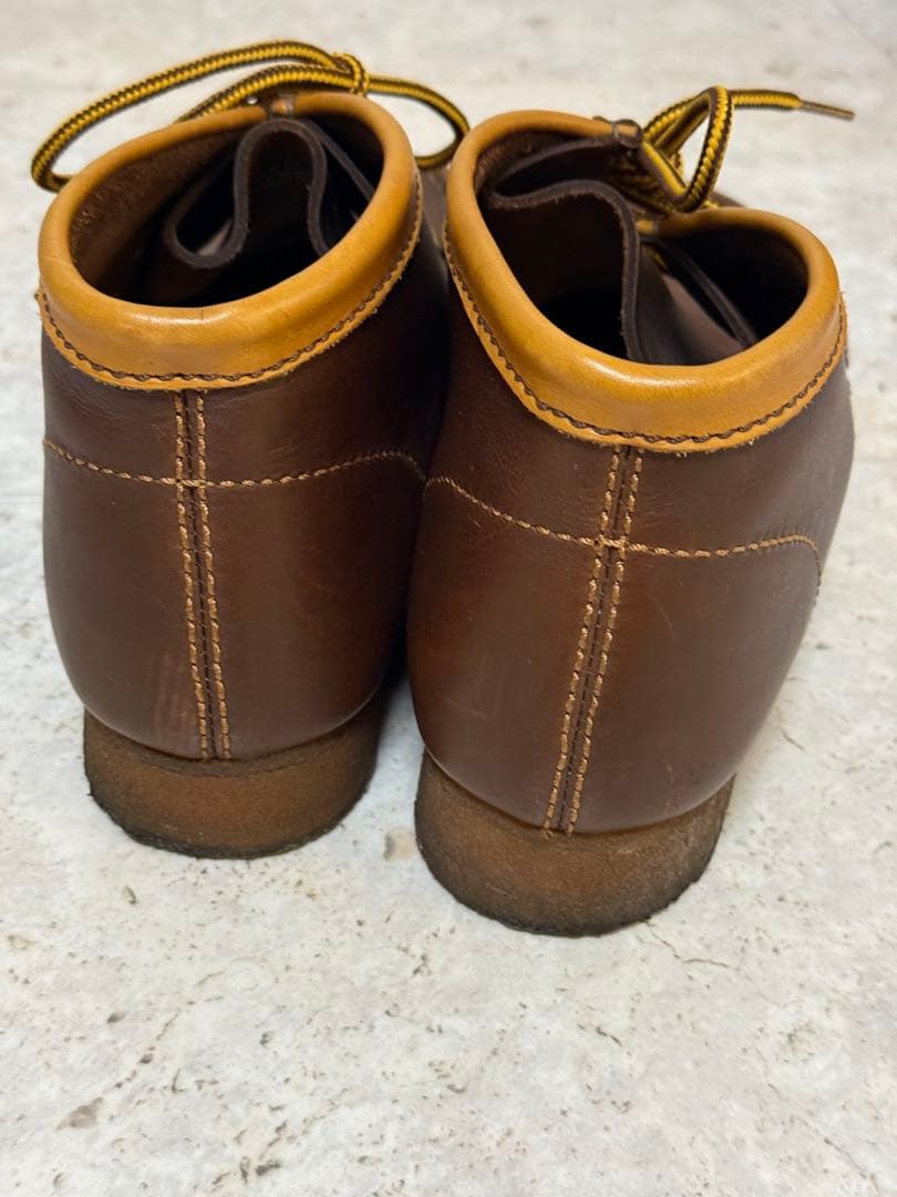 美品　クラークス ワラビー ロック　ROCK EBONY LEATHER 2 7