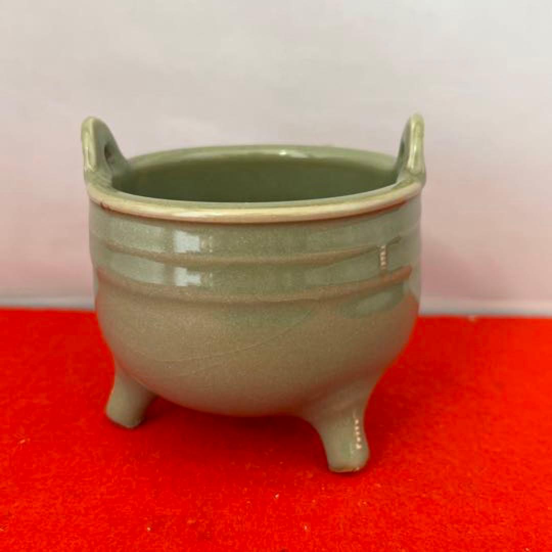 香炉　龍泉窯香炉 :XG8-1