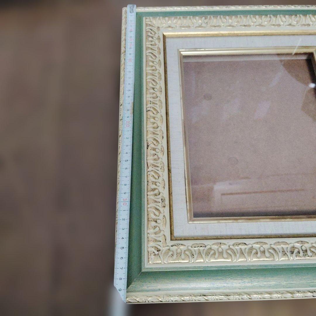 油彩額　ゴールド　額縁　アンティーク