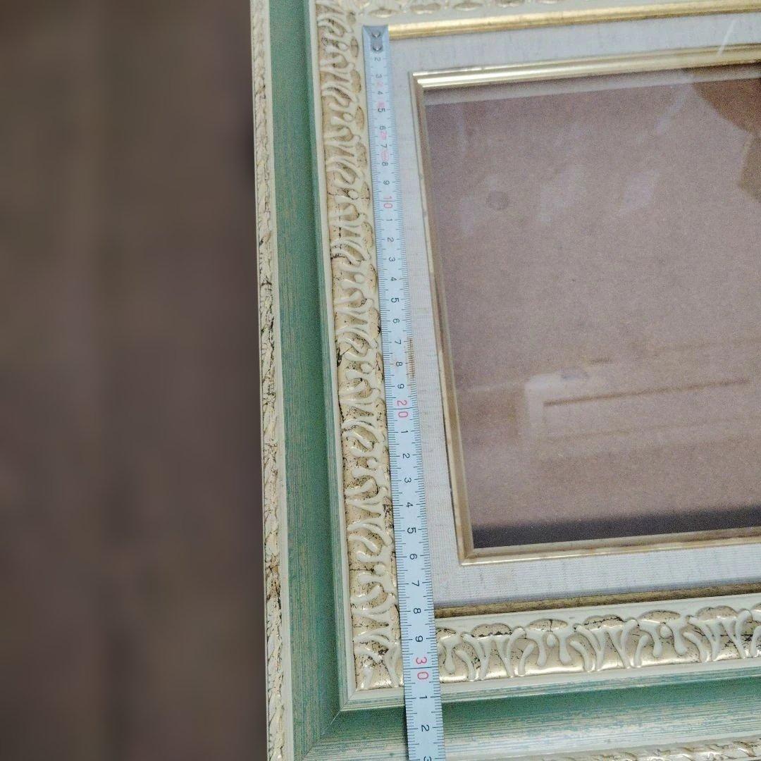 油彩額　ゴールド　額縁　アンティーク