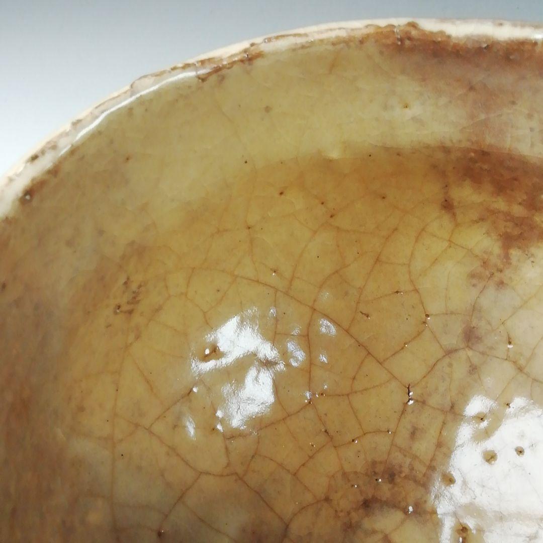 Ｔ１６７　茶碗　『萩茶碗』『天鵬山　広瀬淡雅造』　共箱　抹茶碗　茶道具