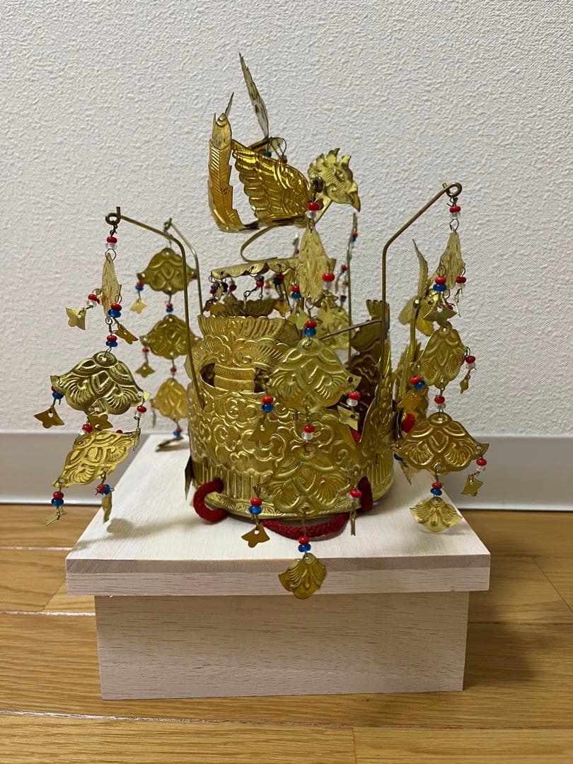 巫女　コスプレ　小道具　装束　天冠　冠　神具巫女舞　能面　日本舞踊　神楽　歌舞伎