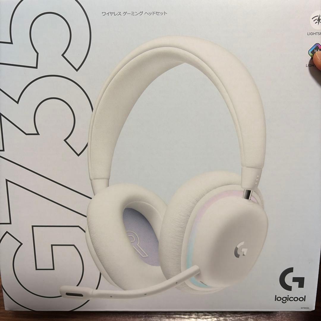 【美品】Logicool G735 ワイヤレスゲーミングヘッドセット