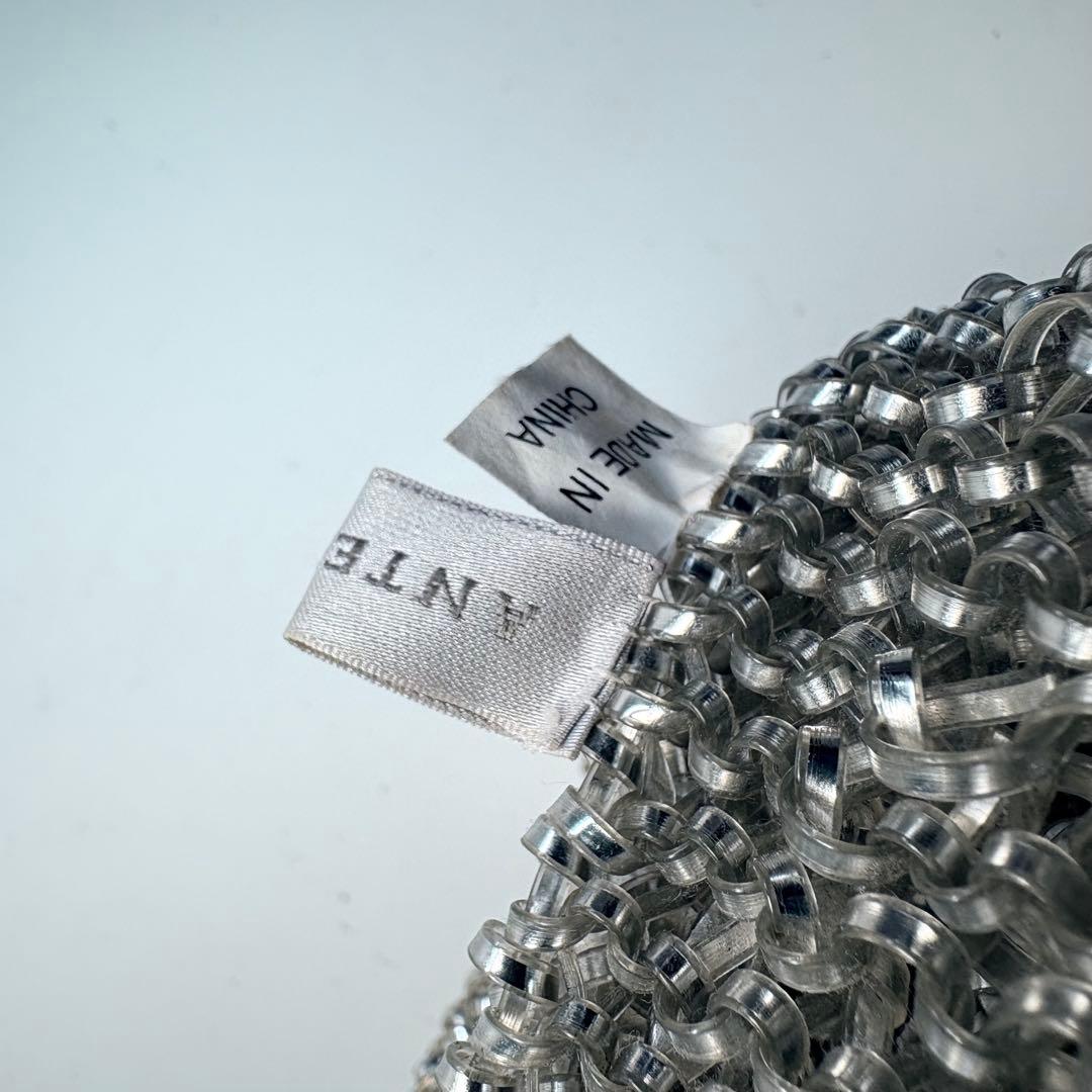 アンテプリマ ANTEPRIMA ワイヤーバッグ ハンドバッグ 手提げ シルバー