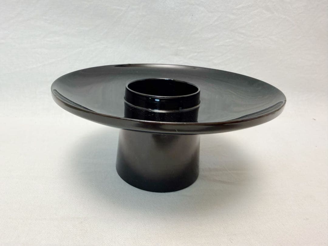 ほぼ未使用 茶道具 木製盃 玄々斎好写 わらび波引盃 五客セット 刷毛目紙箱