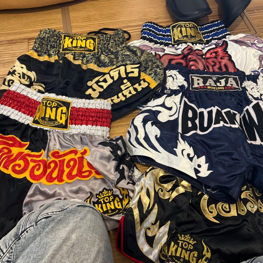 TOP KING & RAJA ムエタイショーツキッズ5枚セット