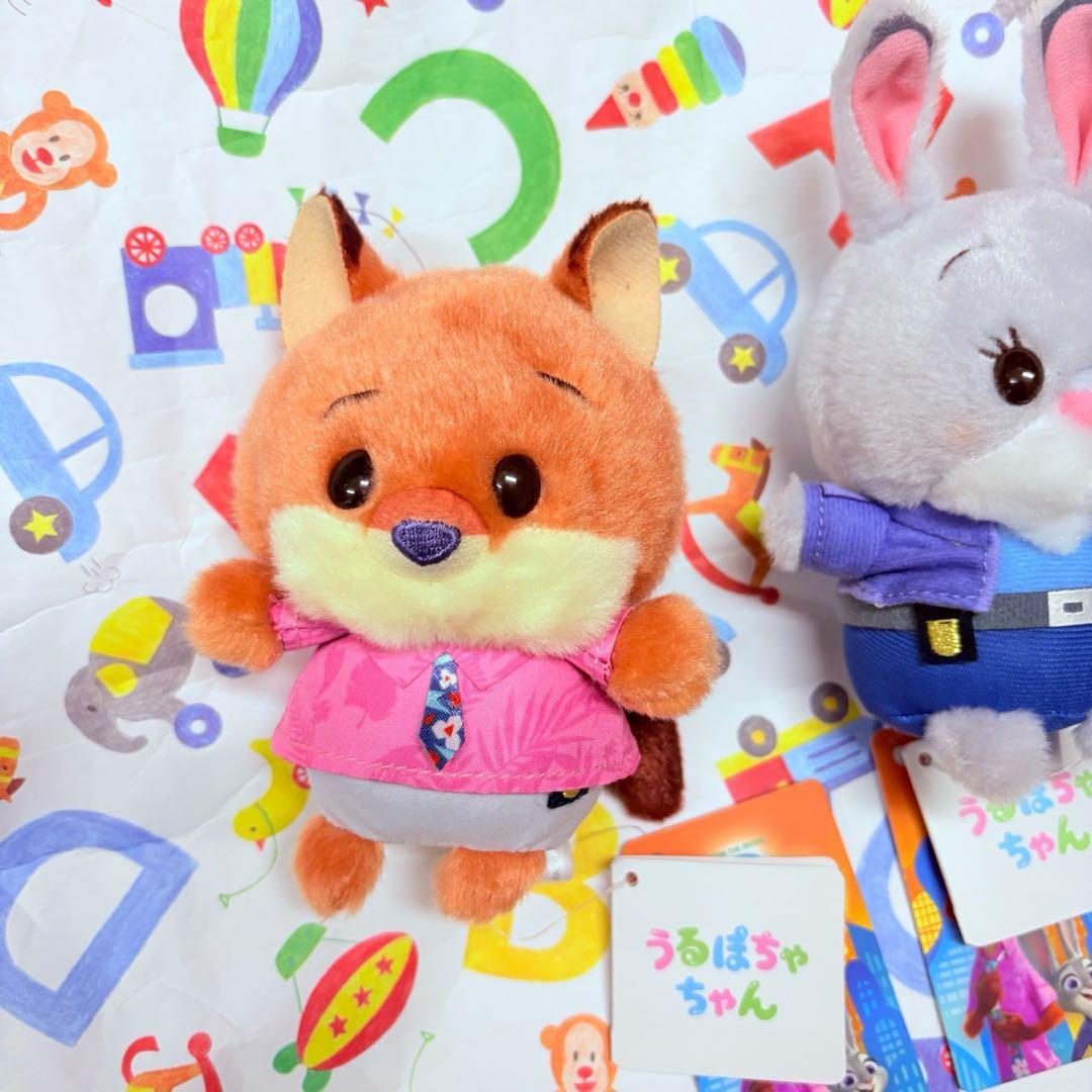 ズートピア2 うるぽちゃちゃん ジュディ　ニック