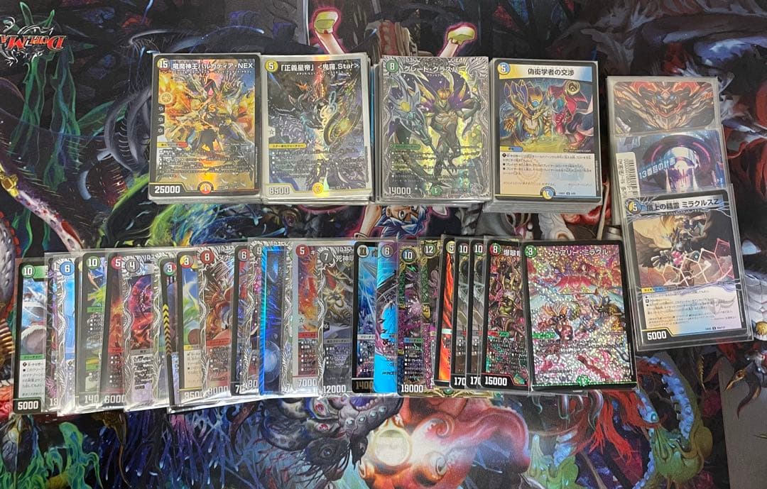 ひ*】様 デュエマ引退品　まとめ売り　デッキ4つ＋汎用カード等