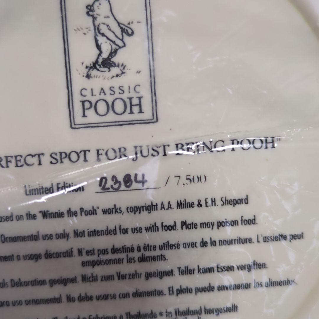 ｟限定品｠ディズニー くまのプーさん 3Dレリーフプレート （絵皿）