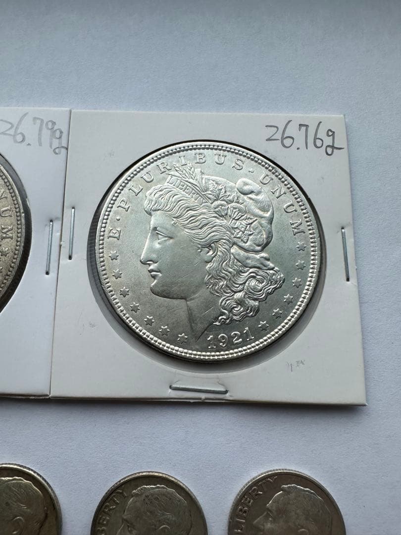 アメリカ銀貨　11枚　Tom　モルガンダラー 銀貨　古銭　本物保証