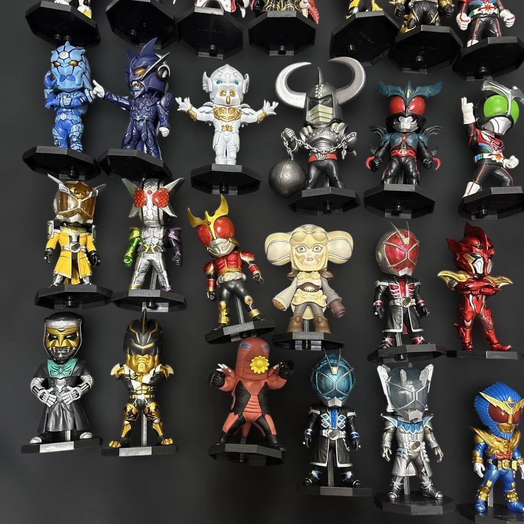 か*ゅ様 仮面ライダー　ワールドコレクタブルフィギュア70体セット