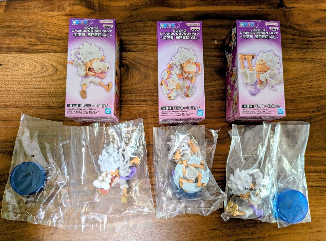 ワンピース ワールドコレクタブルフィギュア ギア5 gear5 ニカ まとめ売り