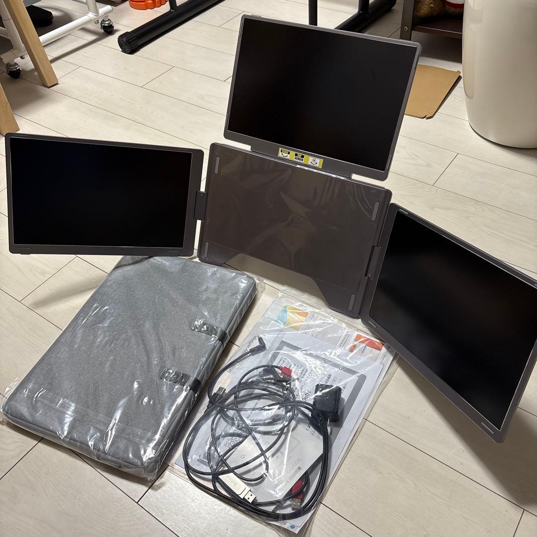 Quad780 14インチ4画面モバイルモニター