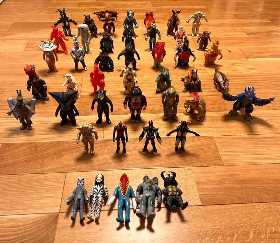 ウルトラマン怪獣ソフビ44体まとめ売り