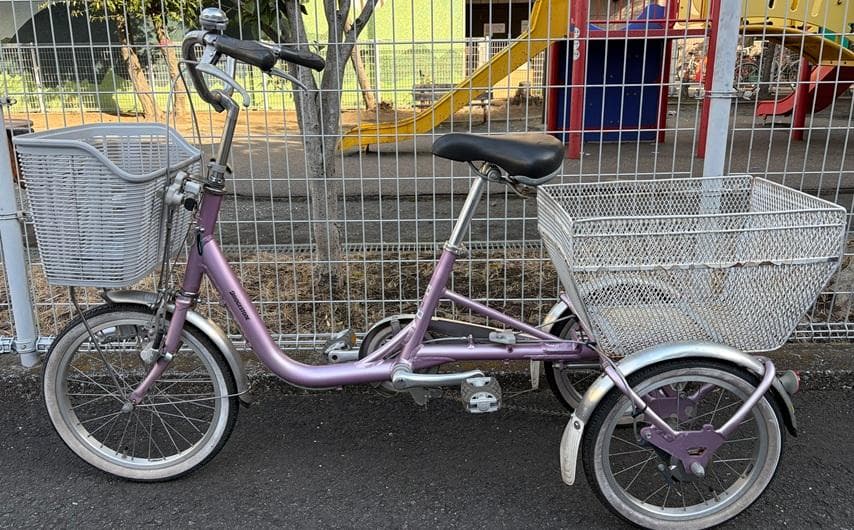 ブリジストンワゴン-大人用3輪自転車-手渡しのみでお願いします。