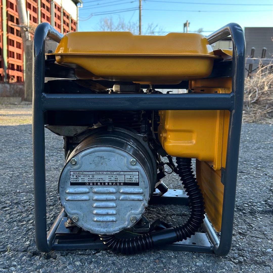 【整備・塗装済】発電機　SUBARU　SGV2600　2.2kVA