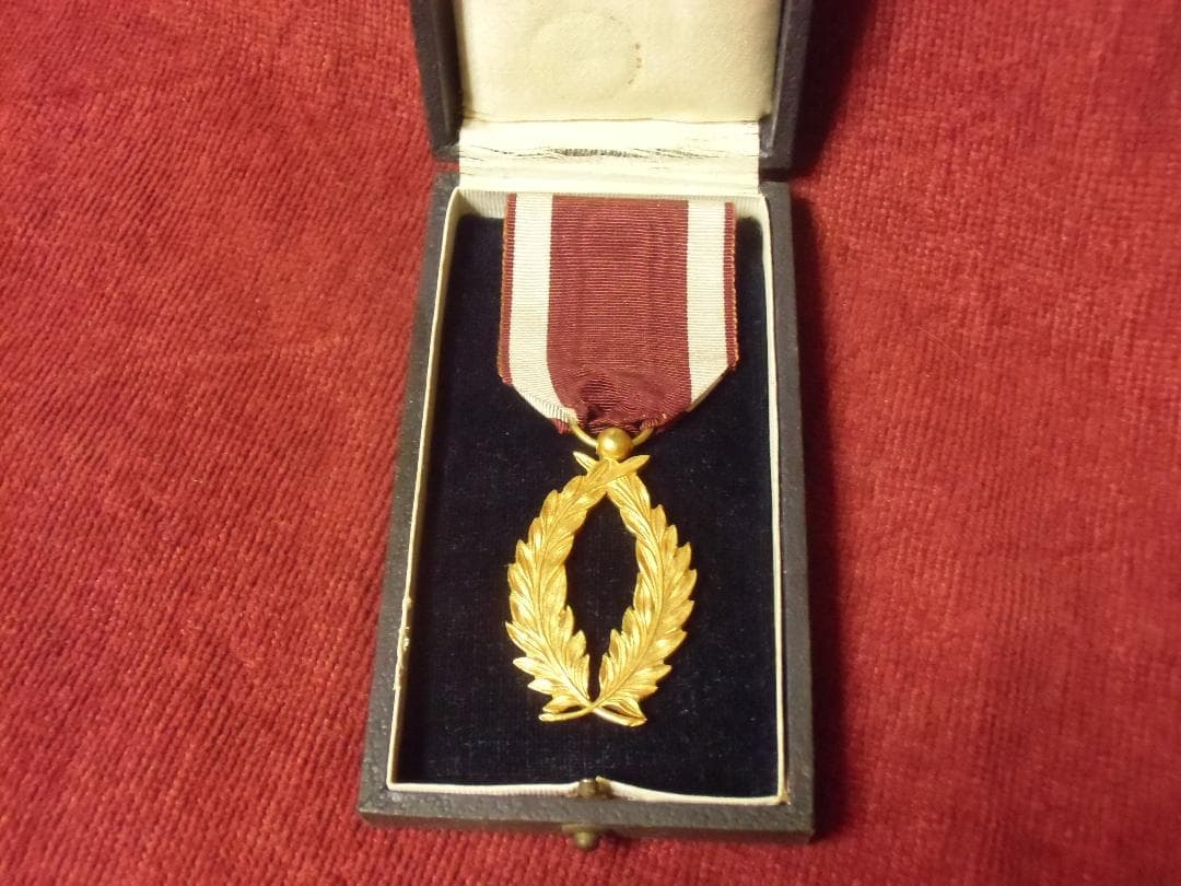 ＢＥベルギー軍＊王冠勲章ゴールデンパームス勲章１級（実物）