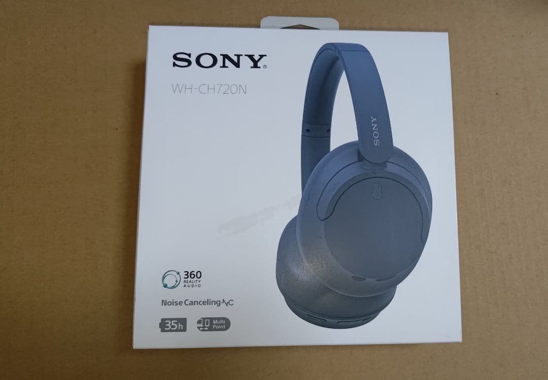 SONY WH-CH720N ワイヤレスヘッドホン ブルー