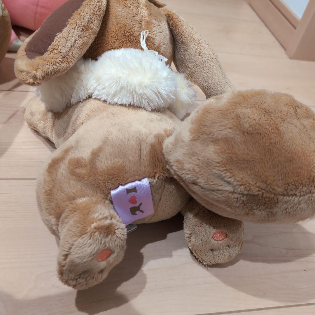 寝そべり　アイラブイーブイ ぬいぐるみ