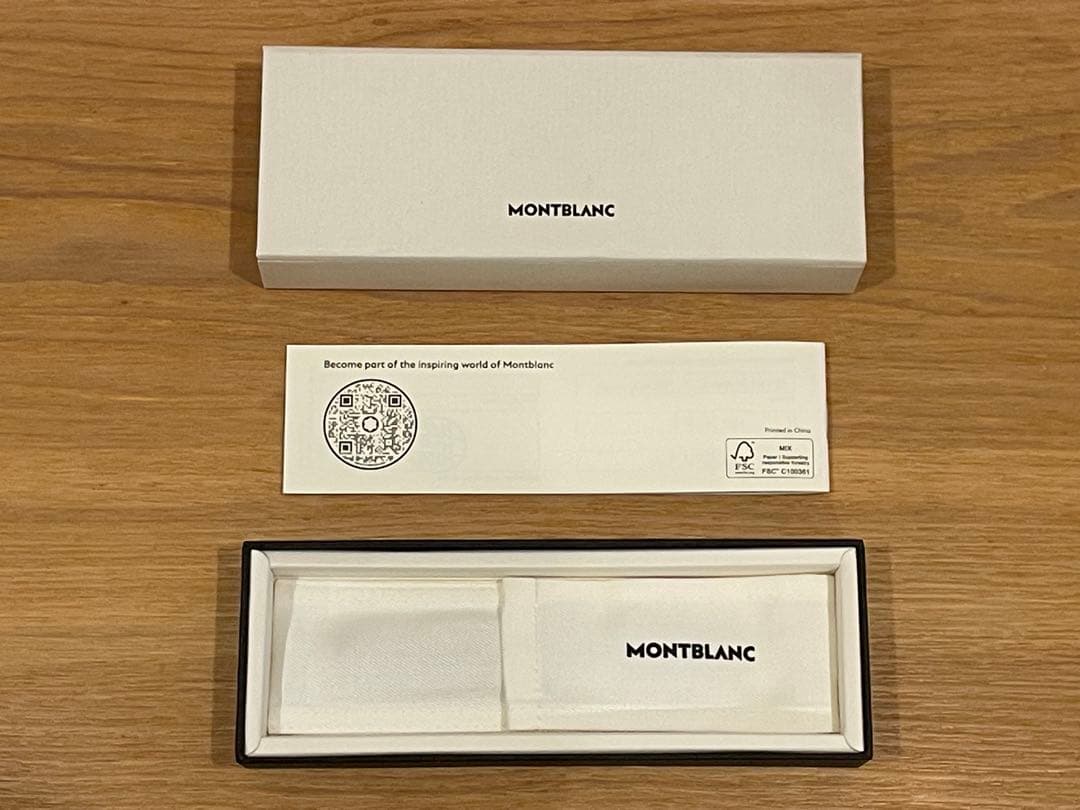 【未使用】　モンブラン　マイスターシュテュック　プラチナ　定価 73,700円