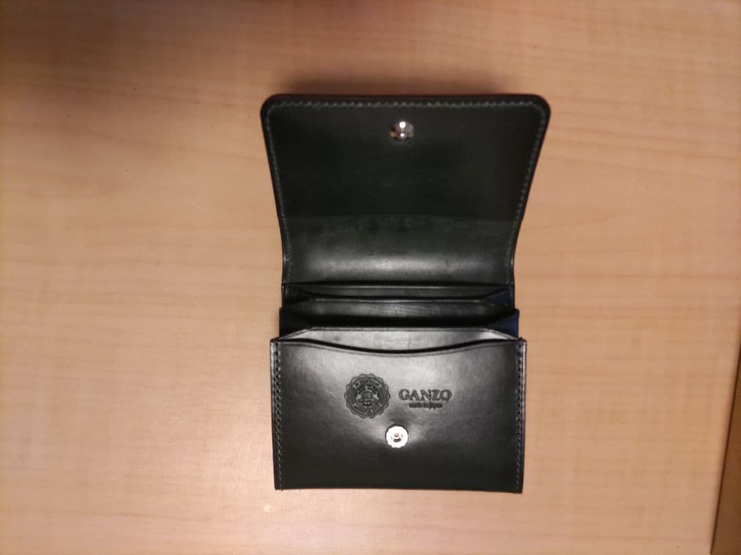 GANZOガンゾAVONエイボンコンパクト二つ折り財布ブリティッシュグリーン