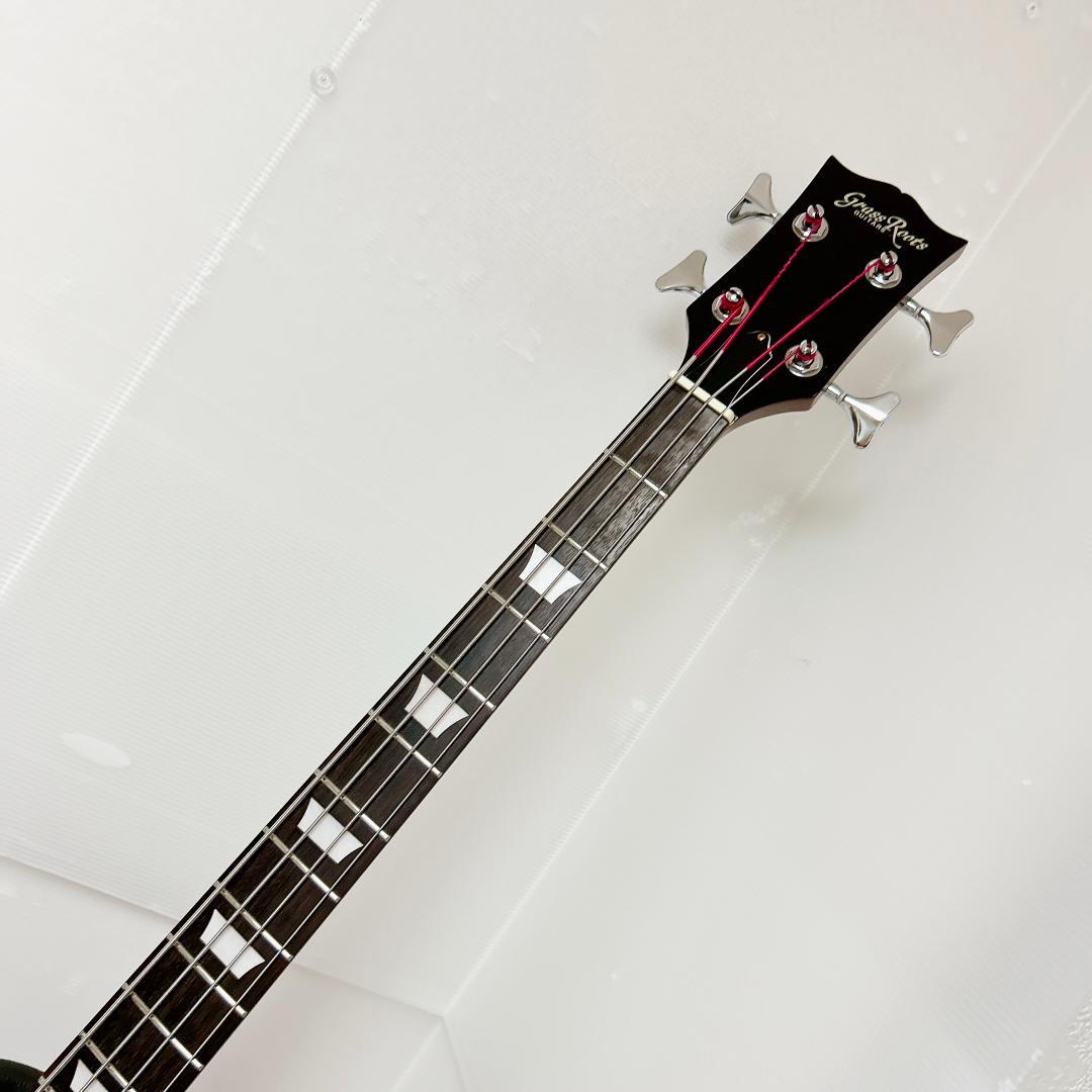 美品 GrassRoots グラスルーツ レスポールベース サンバースト