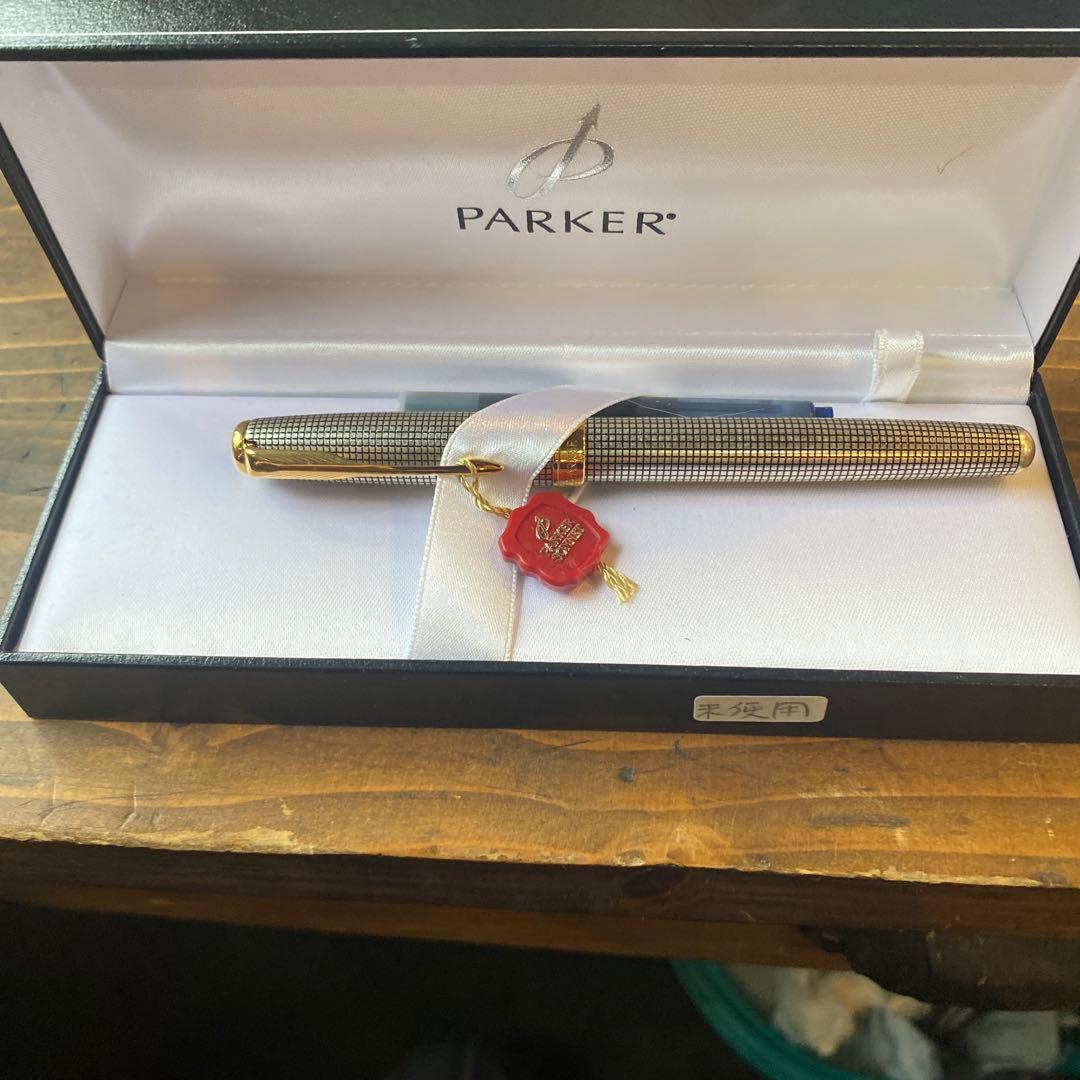 Parker 万年筆 シルバー・ゴールド