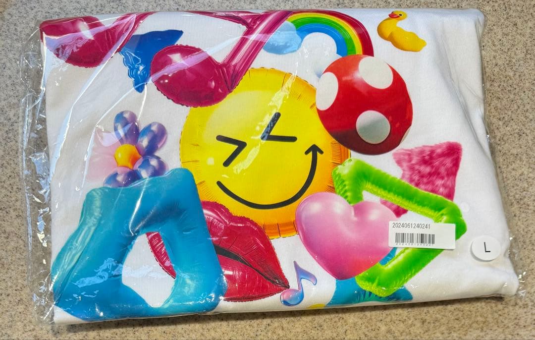 SMILE POP ツアーロンT Lサイズ