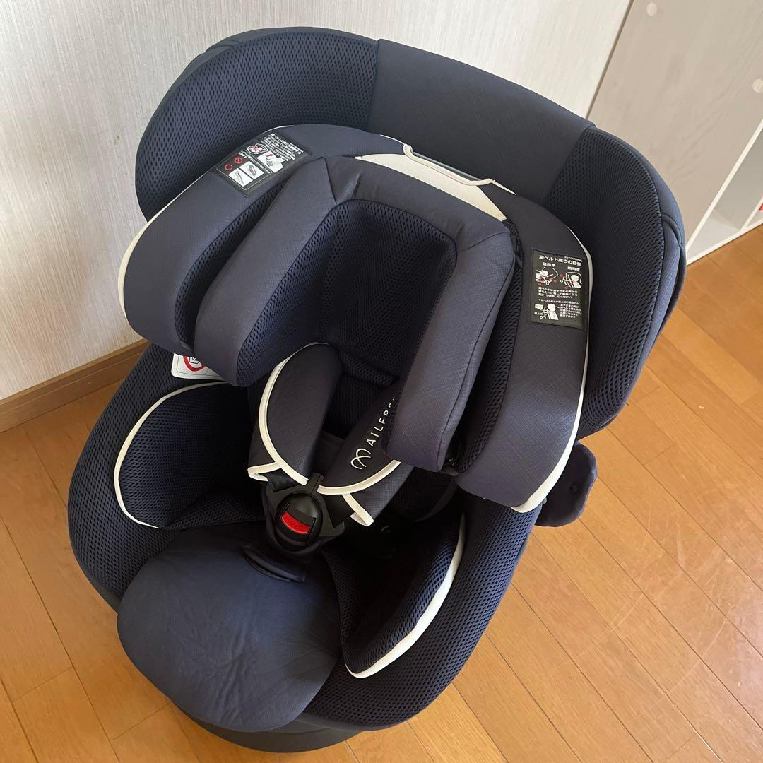 【エールべべ】クルットRグランス２／回転式／R129／ISOFIX／新生児OK