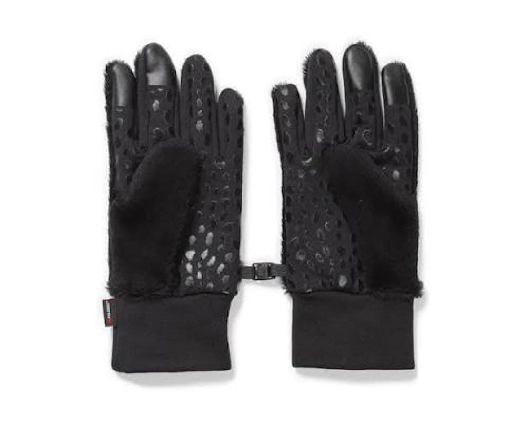 ワコマリア　FLEECE GLOVES 手袋　NANGA ナンガ　コラボ　黒