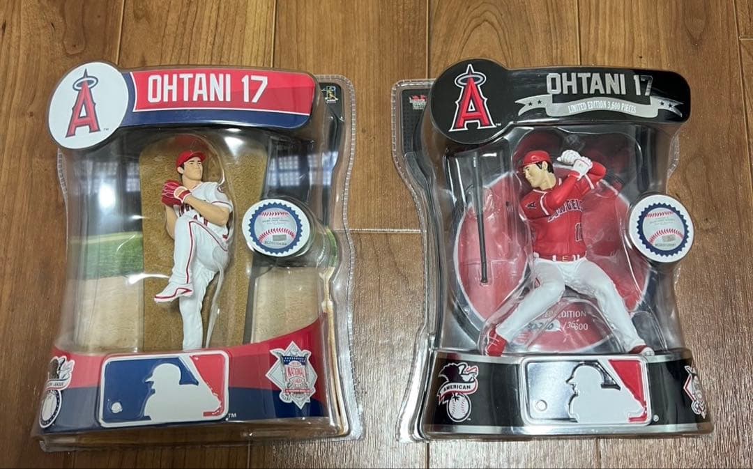 大谷翔平 17番 エンジェルス フィギュア